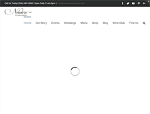 Tablet Screenshot of noboleisvineyards.com